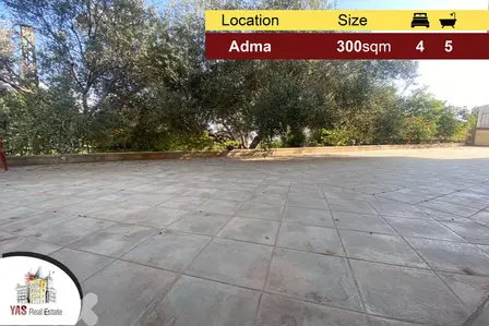 Adma 300m2 | 280m2 Terrace/Garden | Well Maintained | EH/YV |