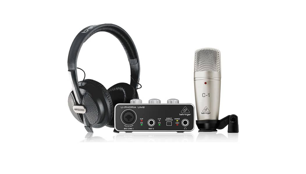 Behringer U-Phoria Studio Package 0