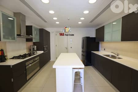 Dbayeh / Waterfront 341m2 | Furnished | Gated Community | Sea View |M