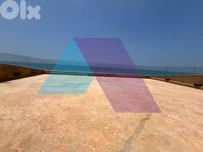 Beach Front Triplex Villa for sale in Halat فيلا على شط البحر للبيع