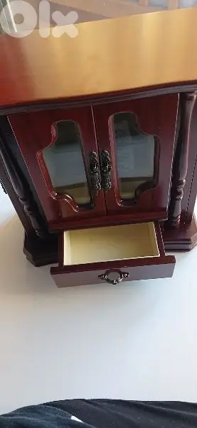 wooden closet