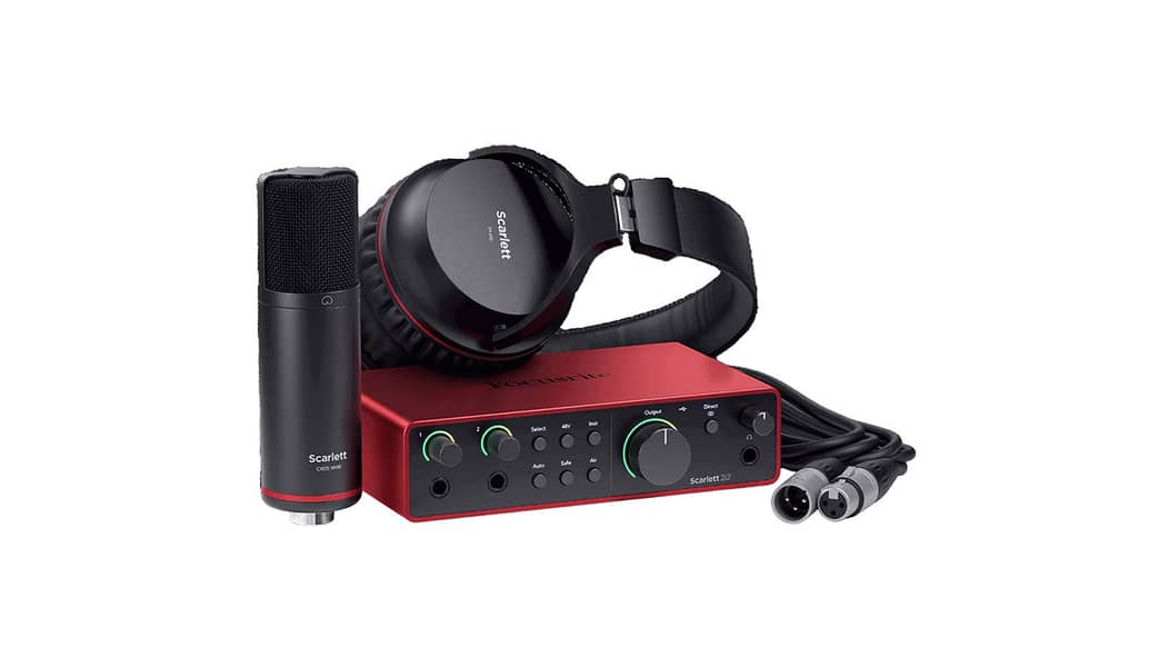 Focusrite Scarlett 2i2 Studio G4 Recording Pack 0