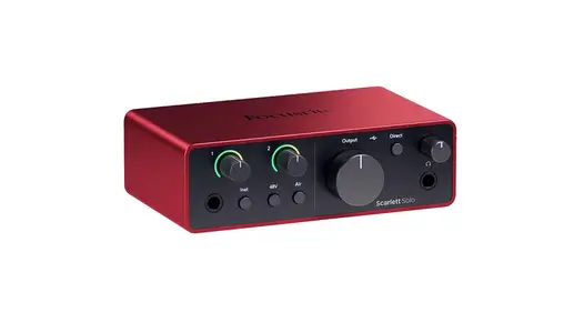 Focusrite Scarlett Solo G4 Audio Interafce