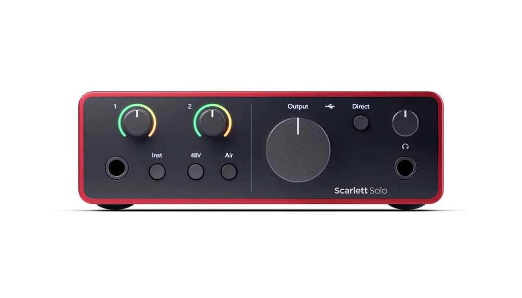 Focusrite Scarlett Solo G4 Audio Interafce 3