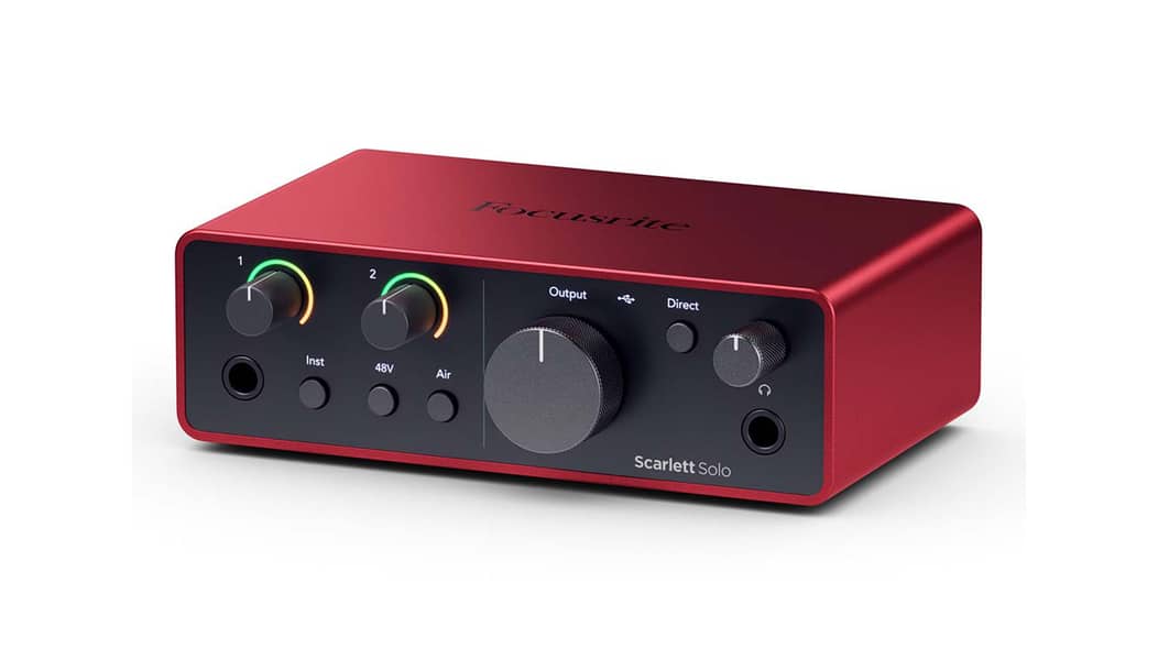 Focusrite Scarlett Solo G4 Audio Interafce 4