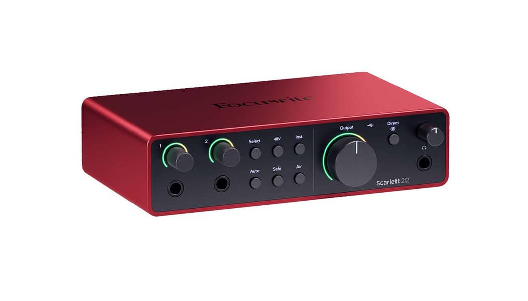 Focusrite Scarlett 2i2 G4 Audio Interface 4