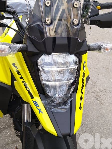 Suzuki v-strom 250sx model 2024 dealer warranty abs injection full led 8
