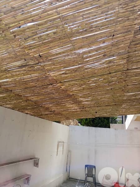 قصب للخيم و للزينة في بيروت). SPECIAL PRICE !!bamboo rolls in beirut 10