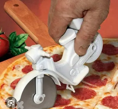 motorcycle shape pizza cutter
