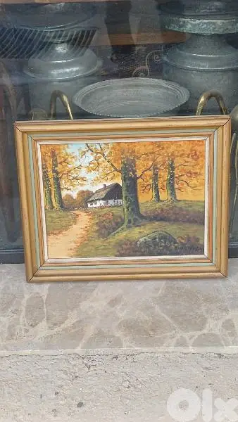لوحة رسم زيتي اوروبية