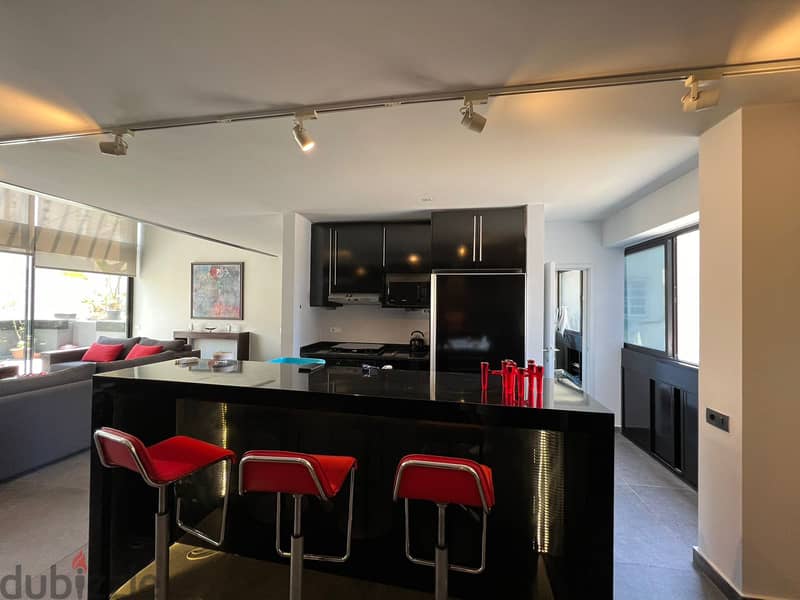L15525-Duplex Apartment with Terrace for Rent In Achrafieh, Carré D'or 0