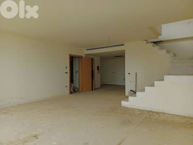 300 SQM Duplex in Mansourieh, Metn with Mountain and City View
