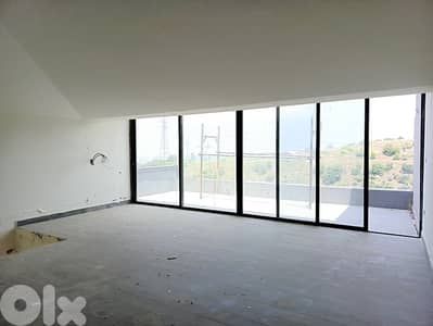 300 SQM Duplex in Mansourieh, Metn with Mountain and City View