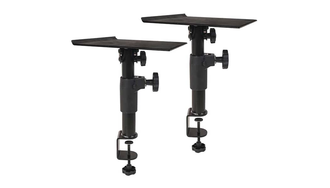 Gator Frameworks Clamp Monitor Stands 1