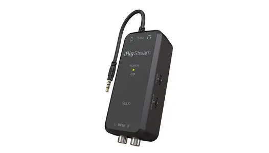 iK Multimedia iRig Stream Solo Mobile Audio Interface For Streaming