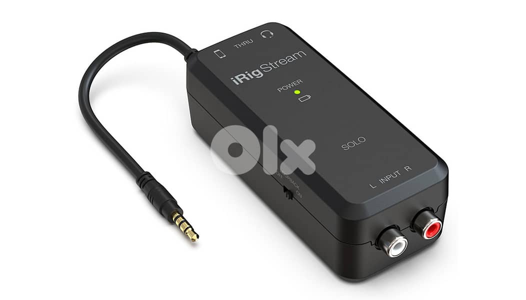 iK Multimedia iRig Stream Solo Mobile Audio Interface For Streaming 3