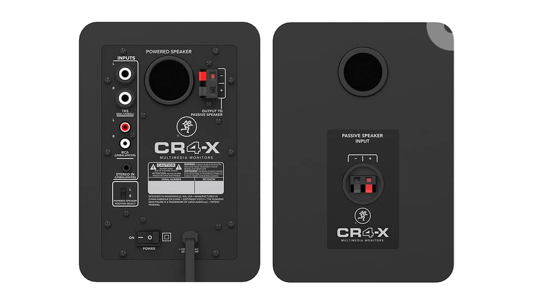 Mackie CR4-X Studio Monitors (Pair) 4