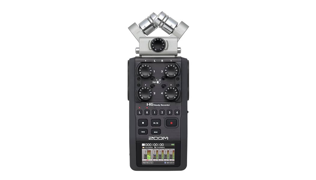 Zoom H6 Digital Recorder & Audio Interface 0