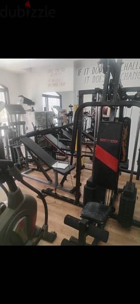 multifunctional home gym like new 3
