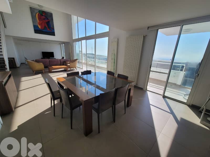 PENTHOUSE AIN SAADE PRIME (280SQ) FULLY FURNISHED WITH VIEW,(ASR-121) 0