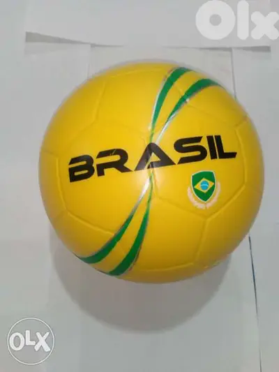 PU Foam Rubber Ball for kids Brasil brazil flag football worldcuP