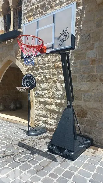 movable hoop stand basketball