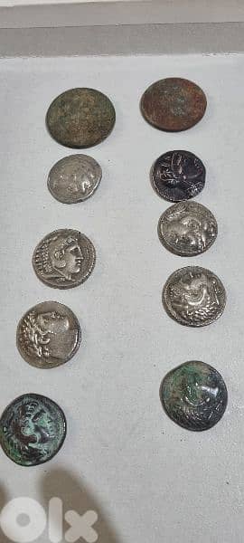 ancient Roman Silver Coins 15 dollars the grams 7