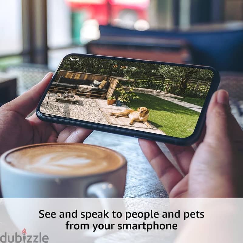 Blink Outdoor 4 (4th Gen), Wire-free, 2year battery life, 2way audio 1