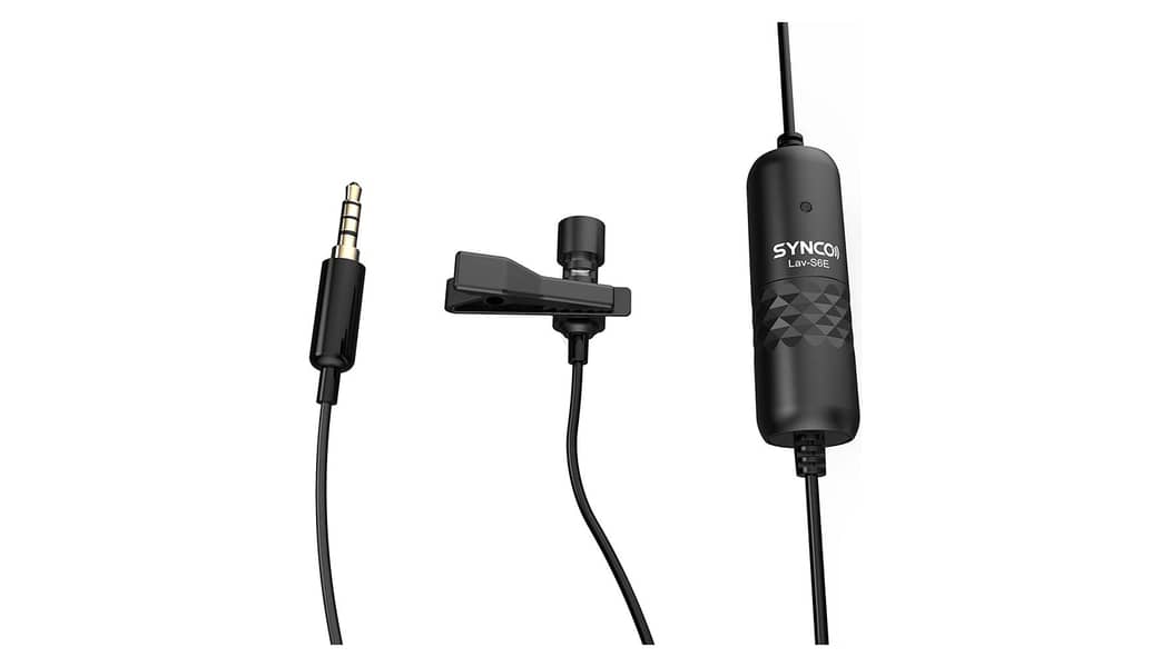 SYNCO LAV Lavalier Microphone S6E 1