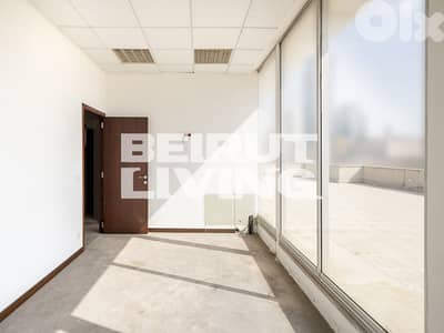 Spacious Office | Prime Location | Huge Terrace | City View