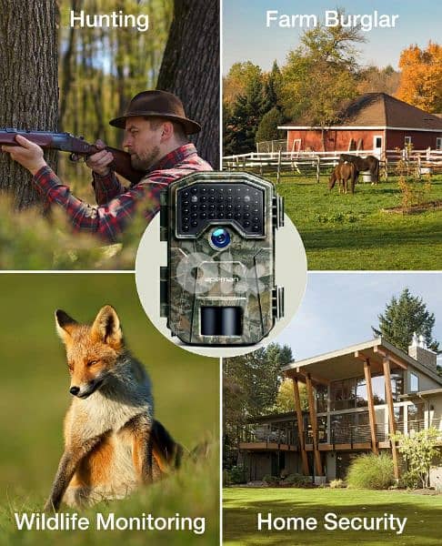 APMAN H55 20MP 1080P Cam Nightvision for wildlife & garden/4$ delivery 10
