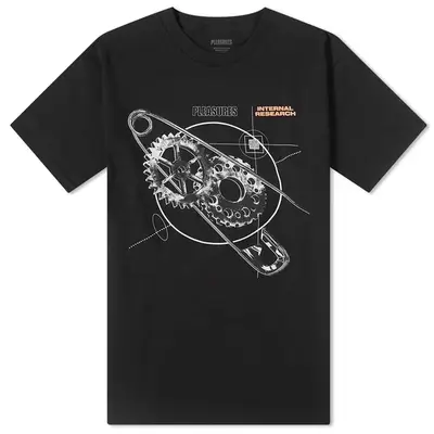 PLEASURES RESEARCH T-SHIRT - SIZE M