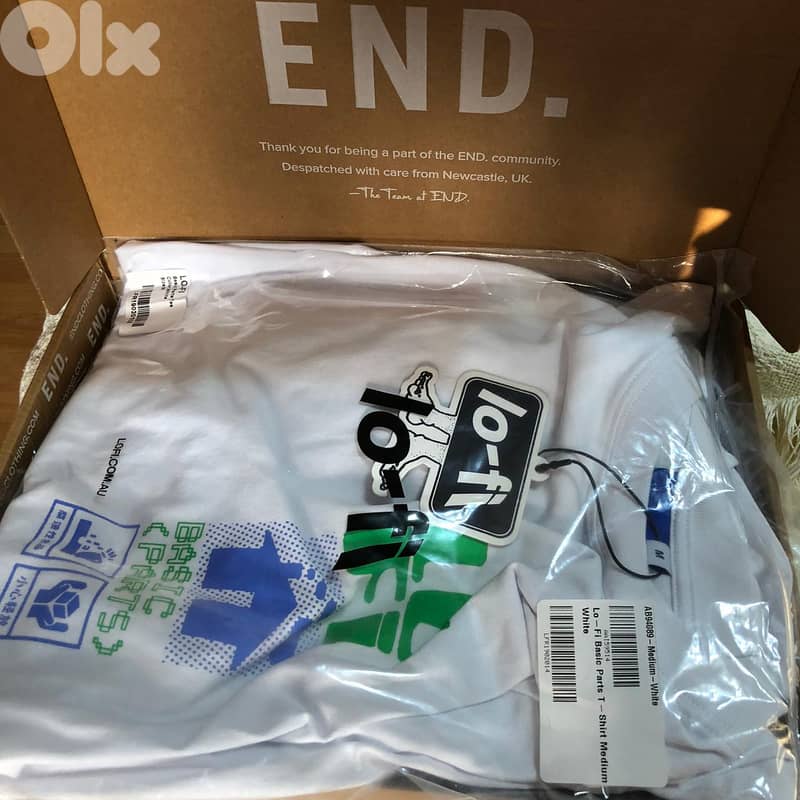 LO-FI BASIC PARTS T-SHIRT - SIZE M 5