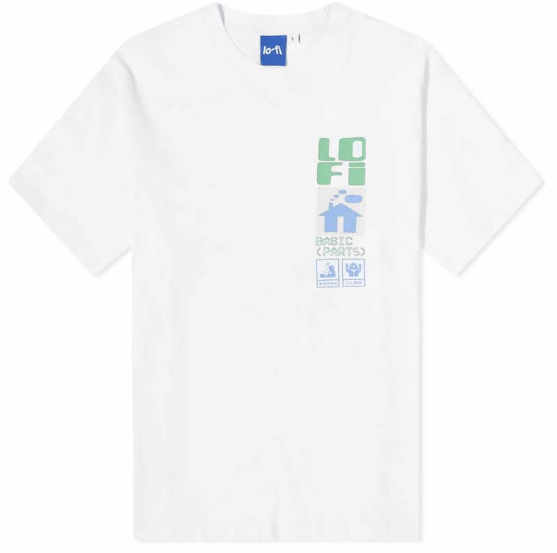 LO-FI BASIC PARTS T-SHIRT - SIZE M 2
