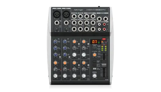 Behringer Xenyx 1002SFX Mixer With USB And Streaming