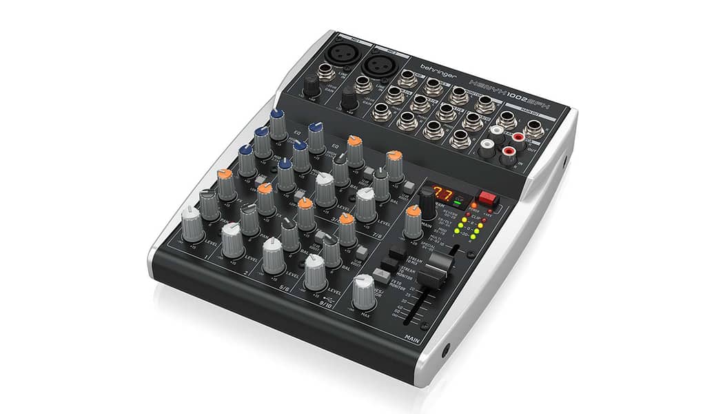 Behringer Xenyx 1002SFX Mixer With USB And Streaming 3