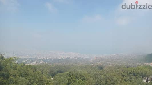 Sea And Beirut View Apartment For Rent In Beit Mery