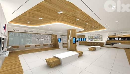SHOWROOM IN MANSOURIEH DIRECTLY ON ROAD (520SQ) , (MANR-202)