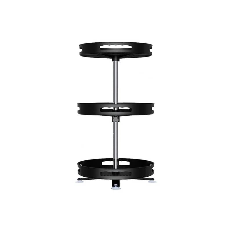 Rotating Spice Stand, 3-Layer Seasoning Organizer, 360° Trays ستاند 5