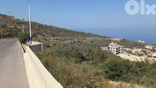 1540m Land zone 25/50 Sea View Eddeh Batroun 5 mins highway