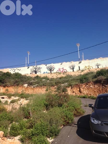 1540m Land zone 25/50 Sea View Eddeh Batroun 5 mins highway 4