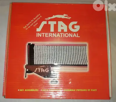 stag ping pong net assemblies new in box