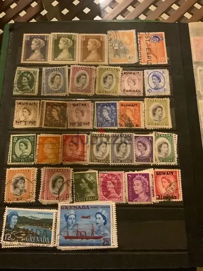 queen Elizabeth stamps
