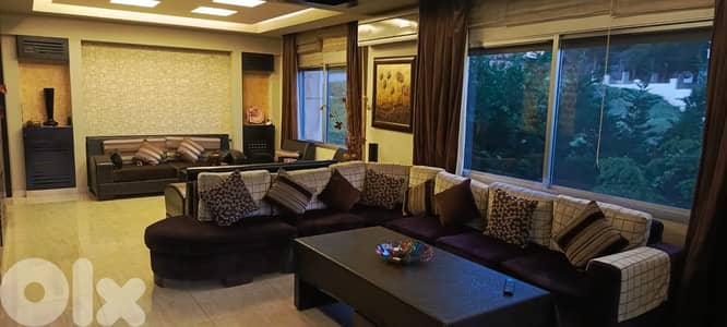 zahle ksara fully furnished & decorated panoramic view Ref#6243