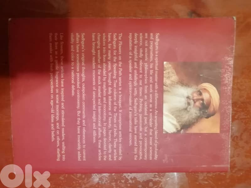 Flowers on the path book by Sadhguru 1