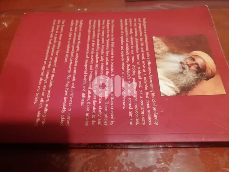 Flowers on the path book by Sadhguru 2