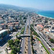 LAND FOR RENT IN DBAYEH PRIME ON THE MAIN ROAD 2500SQ
