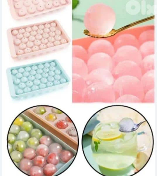 round ice cubes box 3