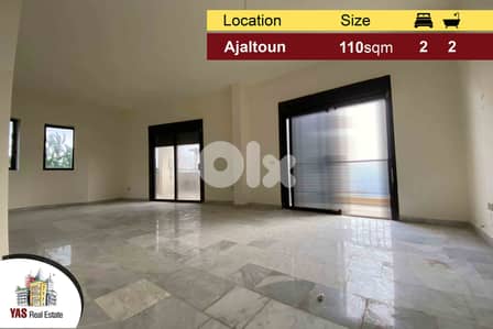 Ajaltoun 110m2 | Brand New | Open Sea View | Luxury | KS/EL/DA | Ajaltoun 110m2 | Brand New | Open Sea View | Luxury | KS/EL/DA |