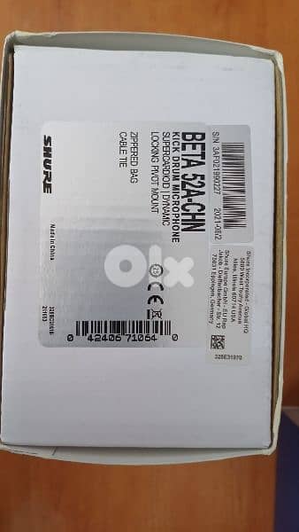 shure beta 52a copy a new in box 2